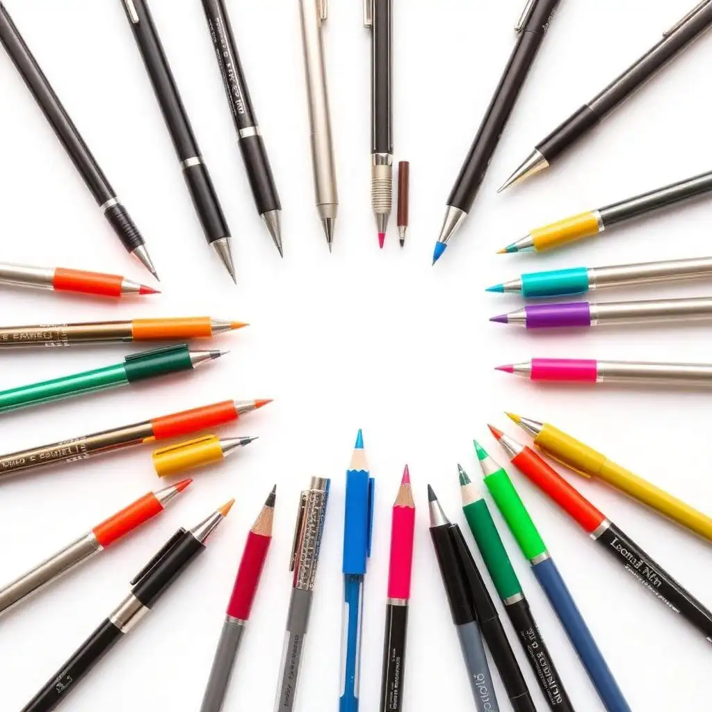Bolígrafos de colores