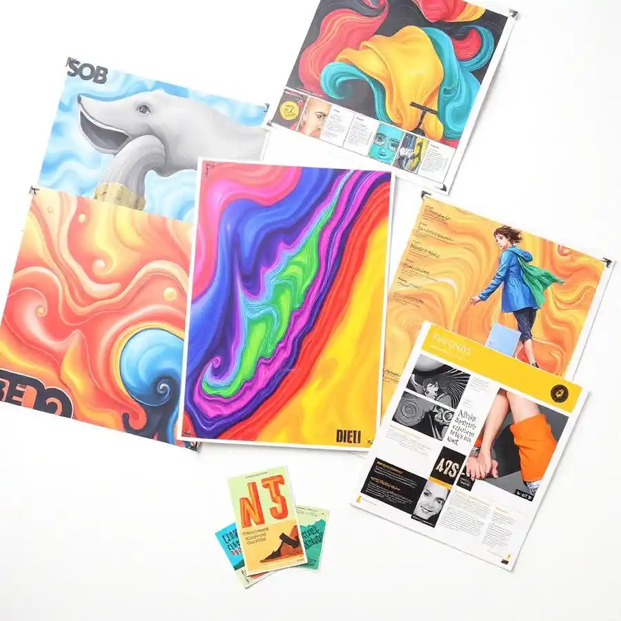 Carteles y folletos